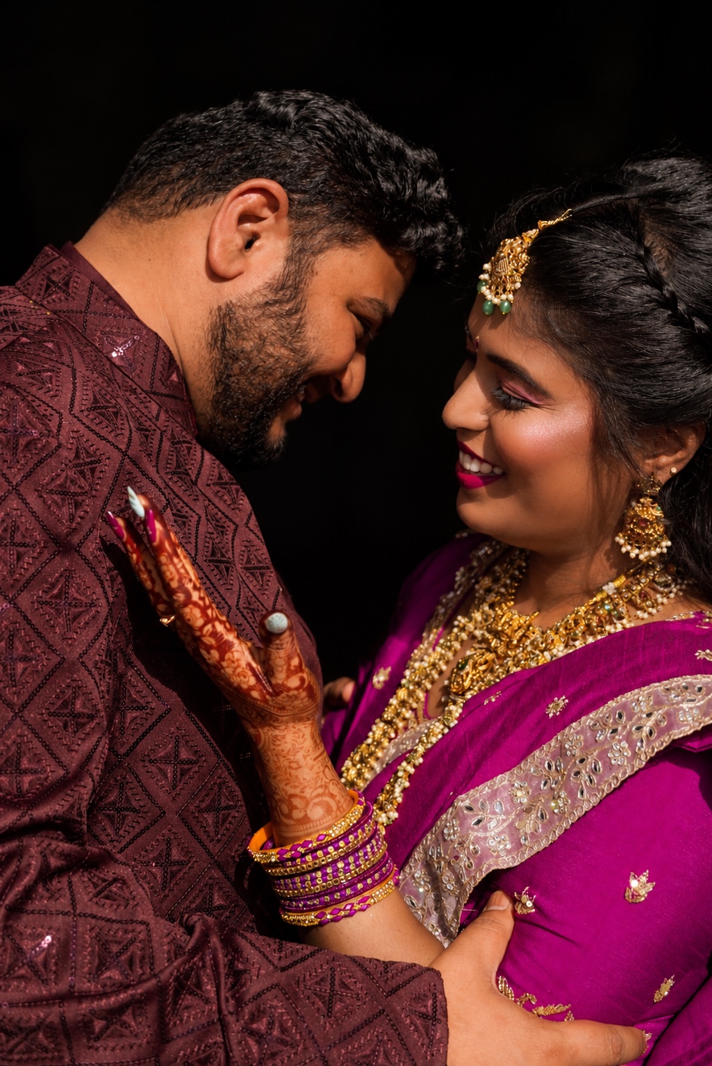 Wedding celebration portrait 2