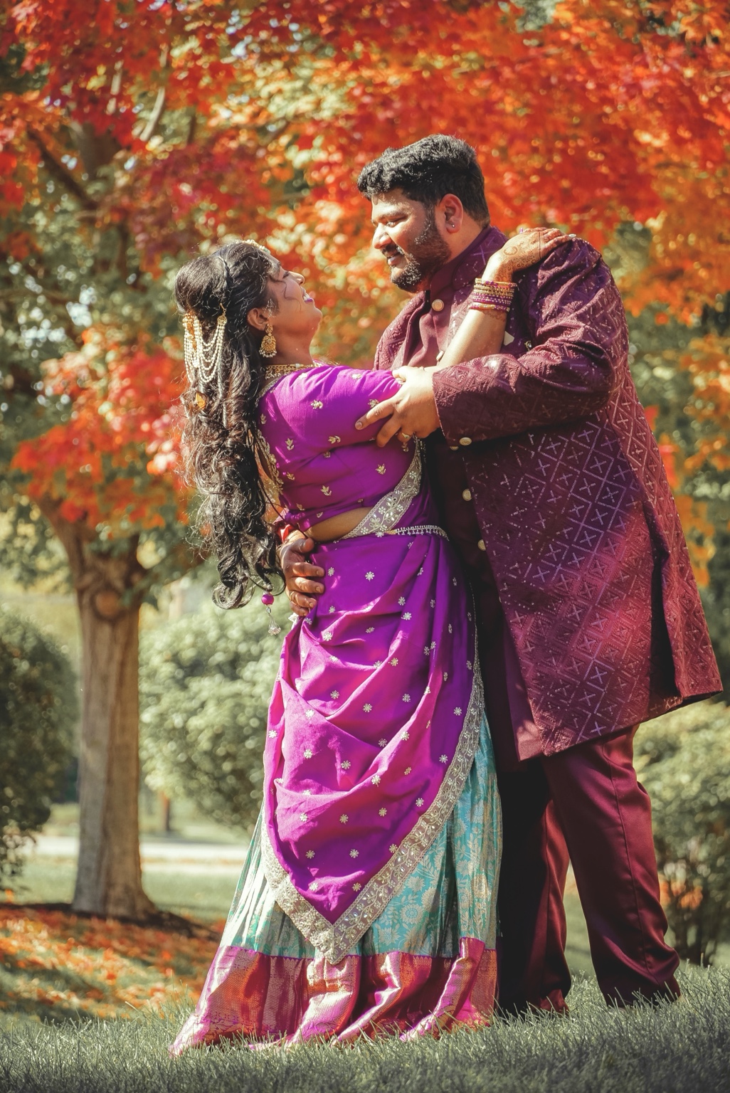 Wedding celebration portrait 1